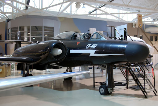 Old Black plane Canadian Warplane Museum in Hamilton, Ontario
