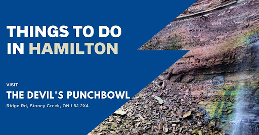 Advertisement for Devil's Punchbowl in Hamilton, Ontario