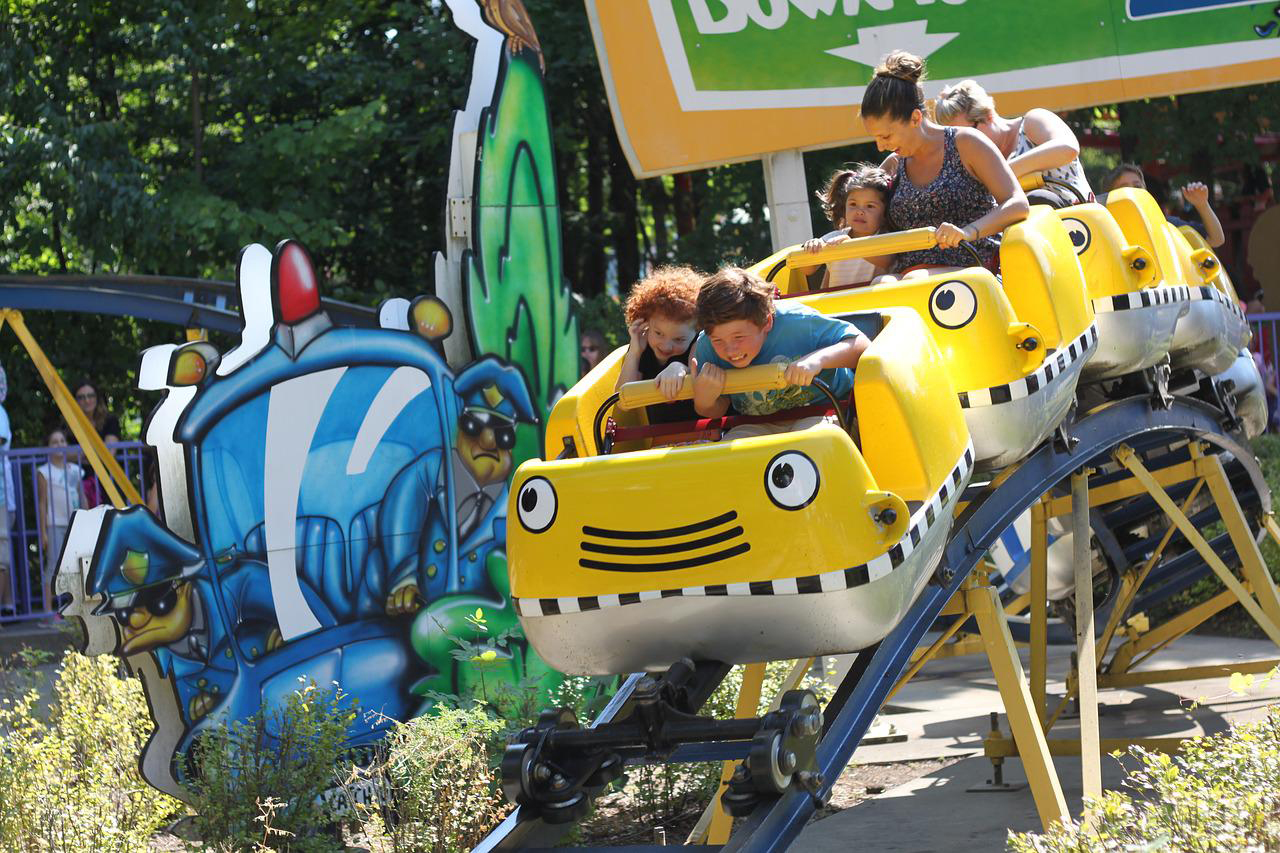 Rollercoaster For Kids At Wonderland In Toronto