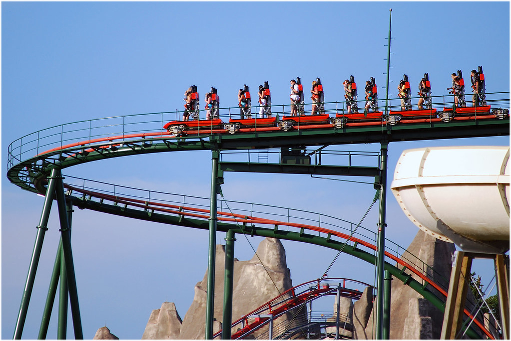 Standing Rollercoaster At Canada_s Wonderland